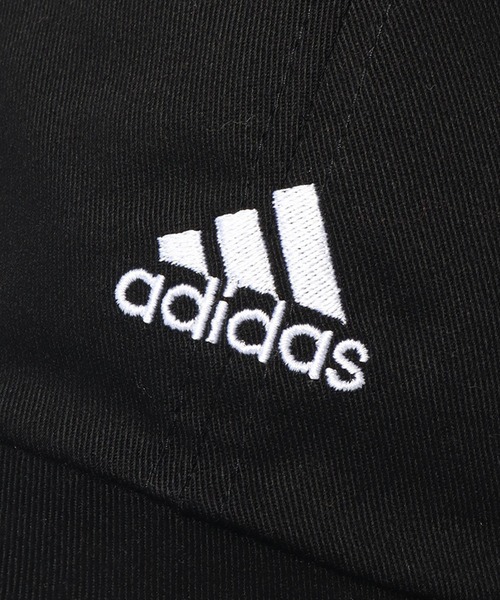 adidas キャップ スノーウォッシュ ロゴ 刺繍 コットンツイル adidas キャップ 帽子 「adidas/アディダス」ロゴ刺繍コットン