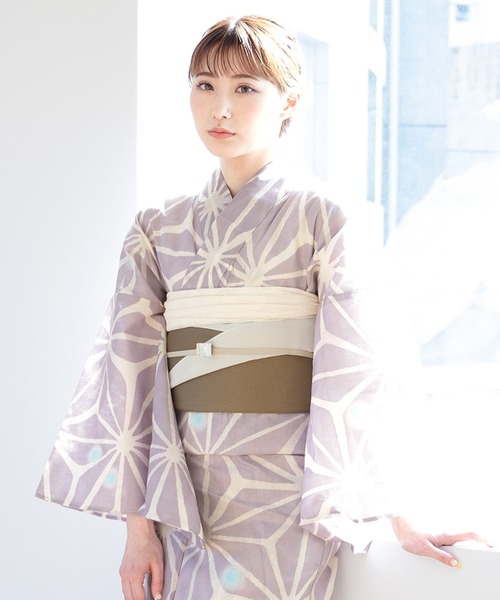 浴衣 夏を彩るレディース浴衣2点セット （浴衣＋帯） レディース
