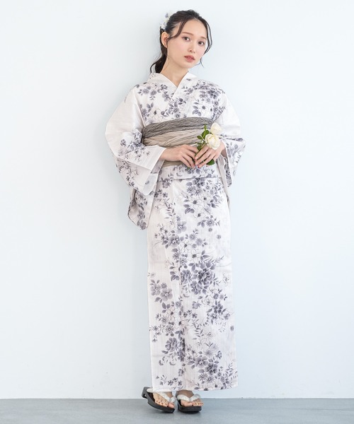 浴衣 夏を彩るレディース浴衣2点セット （浴衣＋帯） レディース