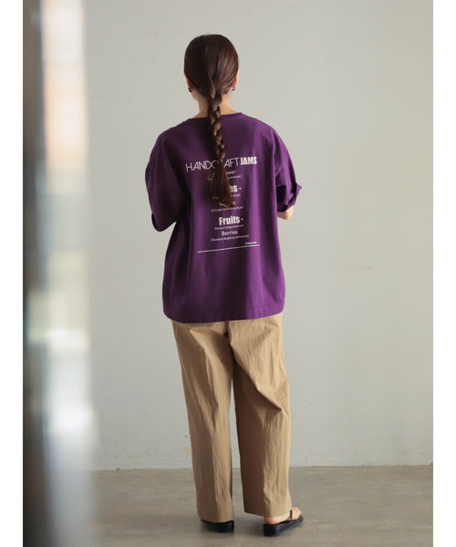 tシャツ JAMS PT　クルーネックTEE レディース FIL DE FER tシャツ JAMS PT クルーネックTEE レディース