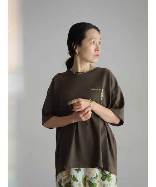 tシャツ JAMS PT　クルーネックTEE レディース FIL DE FER tシャツ JAMS PT クルーネックTEE レディース