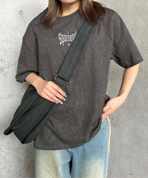 tシャツ 加工入りラインストーンTシャツ メンズ レディース : ZOZOTOWN