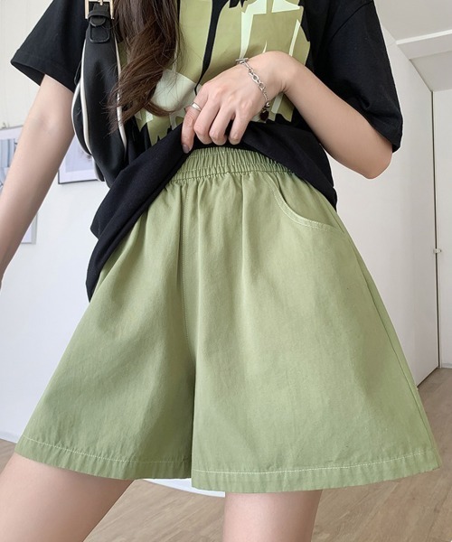 希少品！ TENDERLOIN FATIGUE ショーツ ショートパンツ M 緑 大きいサイズ 裾スリットやわらかジョガーパンツ 通販【ニッセン】