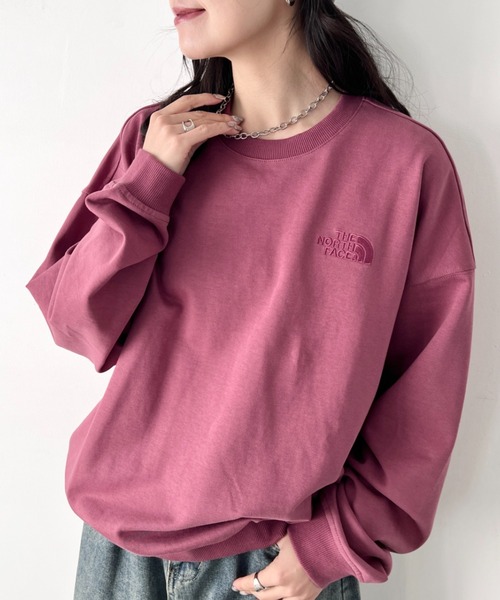 ノースフェイス トレーナー スウェット レディース メンズの画像