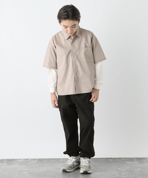 GLOBAL WORK（グローバルワーク） ブラウス シャツ 2SET＊半袖シャツ