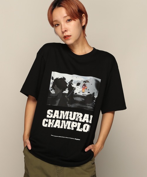 YEN TOWN MARKET tシャツ 「SAMURAI CHAMPLOO」サムライチャンプルー