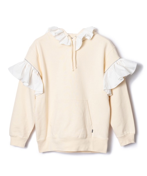 パーカー FRILL SWEAT HOODIE レディース メンズ
