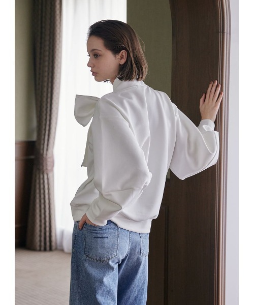 【30%OFF】 ビッグリボンプルオーバー COEL　コエル　カットソー COEL tシャツ ビッグリボンプルオーバー レディース : ZOZOTOWN