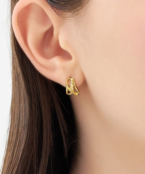 【4℃】【Noble of Water】 シルバー ピアス 4℃ ピアス 「Noble of Water」シルバー レディース : ZOZOTOWN