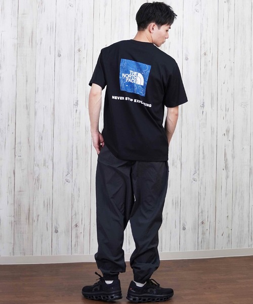 【THE NORTH FACE】 \"NO SIGNAL\" リラックス 半袖 Tシャツ/black THE NORTH FACE ノースフェイス Tシャツ NF0A87NS メンズ 半袖