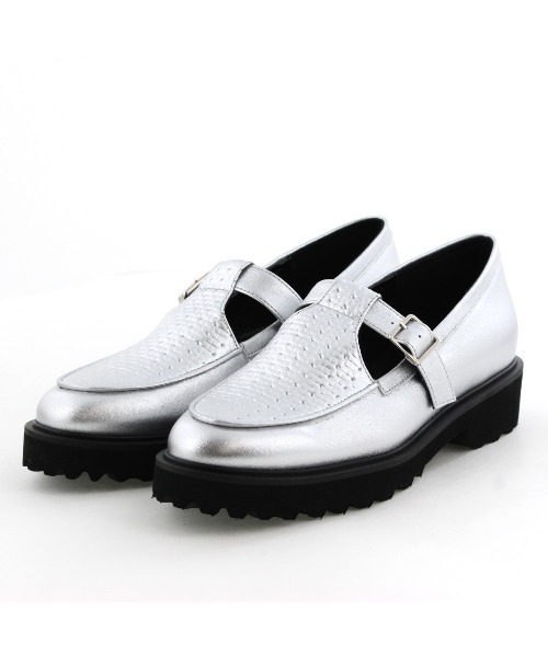 ローファー 「Made in Japan」「HIMIKO」「撥水」Tストラップローファー/651107 レディースの画像