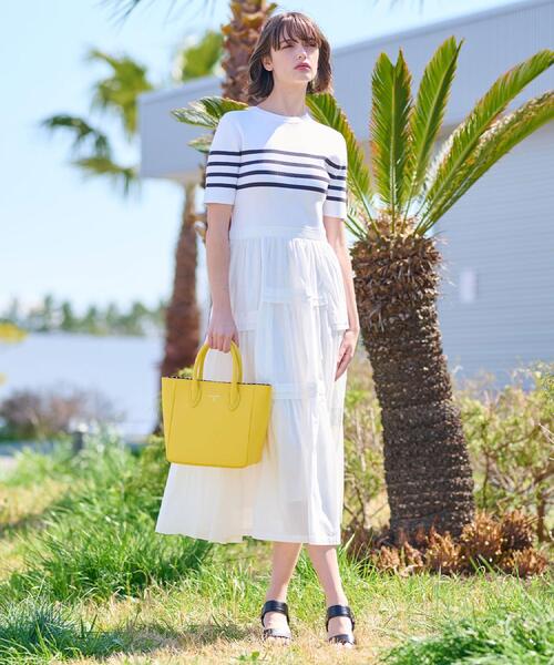 ドレステリアリブニット　ドッキングワンピース36サイズ DRESSTERIOR（ドレステリア） ワンピース リブニットドッキング