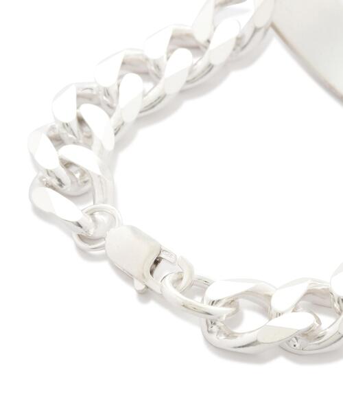 ブレスレット 「20/80」トゥエンティーエイティー/STERLING SILVER ID BRACELET 13mm WIDTH メンズ レディースの画像