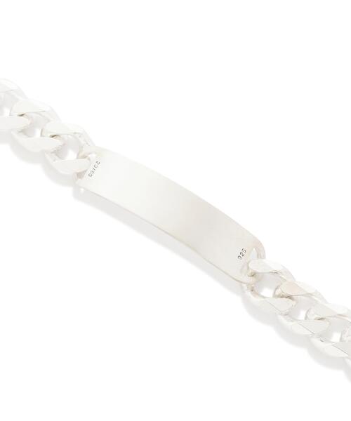 ブレスレット 「20/80」トゥエンティーエイティー/STERLING SILVER ID BRACELET 13mm WIDTH メンズ レディースの画像
