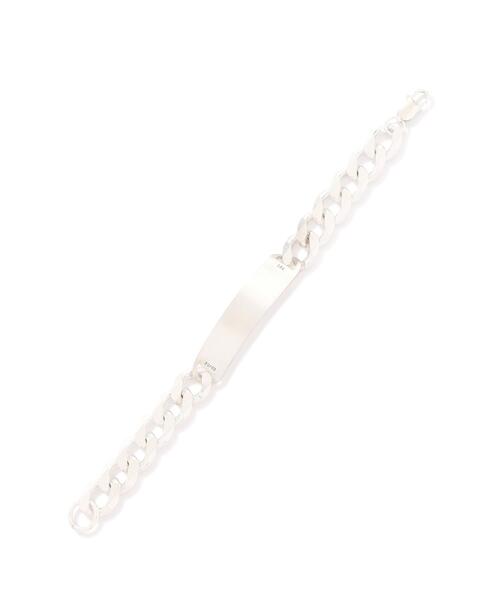 ブレスレット 「20/80」トゥエンティーエイティー/STERLING SILVER ID BRACELET 13mm WIDTH メンズ レディースの画像