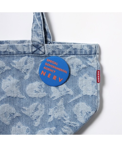 RADIO EVA トートバッグ RADIO EVA A274 EVANGELION MONOGRAM JACQUARD