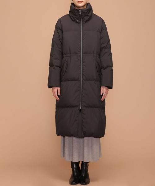 NANO universe（ナノ・ユニバース） ダウンコート 36 ブラック