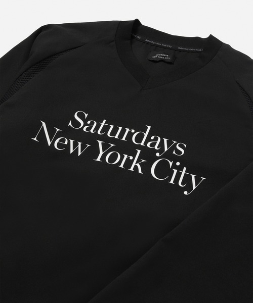 メンズウェア Saturdays NYC 2Way Stretch Pullover tシャツ AZEK Stretch Woven Pullover メンズ : ZOZOTOWN Yahoo!店