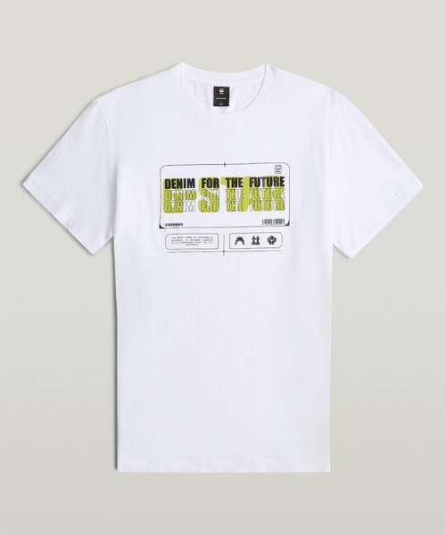 送料込★G-Star★Flyer Gr Tシャツ G-STAR RAW tシャツ FLYER GRAPHIC T-SHIRT/ブランドロゴ