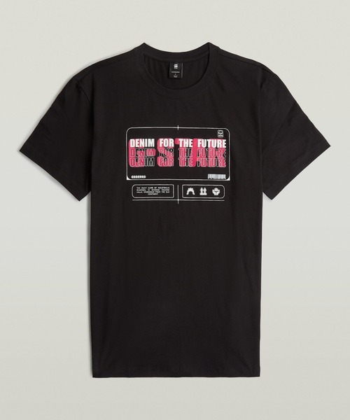 G-STAR RAW tシャツ FLYER GRAPHIC T-SHIRT/ブランドロゴ