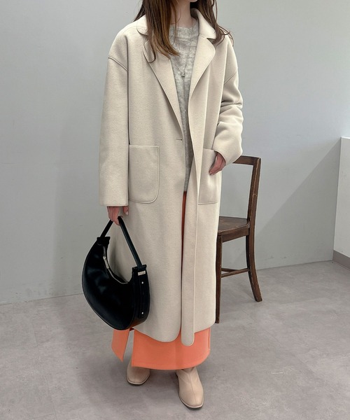 「un dix cors」 チェスターコート FREE グリーン レディース_画像8