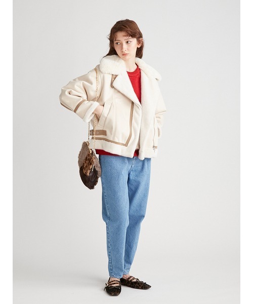 「FURFUR」 ブルゾン FREE ブラック レディース_画像5