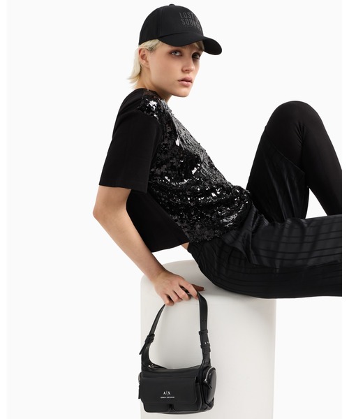 関税送料込♪EMPORIO ARMANI/動物モチーフ 半袖Tシャツ ARMANI EXCHANGE tシャツ 「A|X アルマーニ エクスチェンジ」LIS