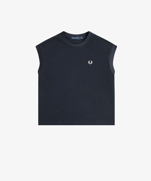tシャツ Sleeveless Pique T-Shirt／ノースリーブピケTシャツ レディース FRED PERRY tシャツ Sleeveless Pique T-Shirt／ノースリーブ