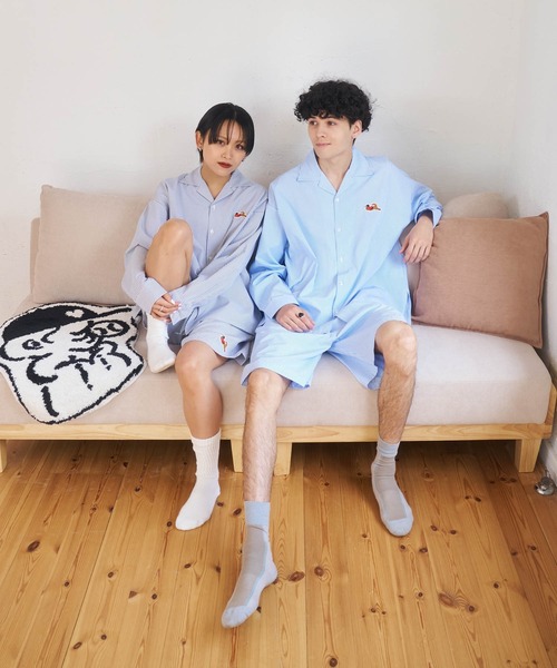 kaoyorinakami パンツ catpunch stripe pants / キャットパンチ