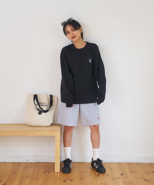 kaoyorinakami パンツ catpunch stripe pants / キャットパンチ