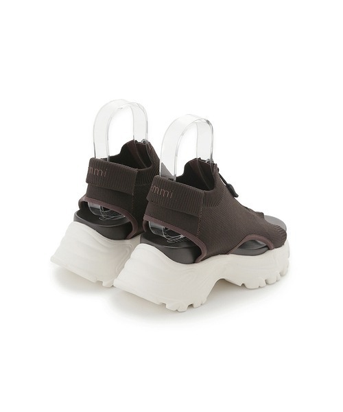 emmi eco ニットサンダル 23.5 emmi サンダル eco ニットサンダル レディース : ZOZOTOWN Yahoo