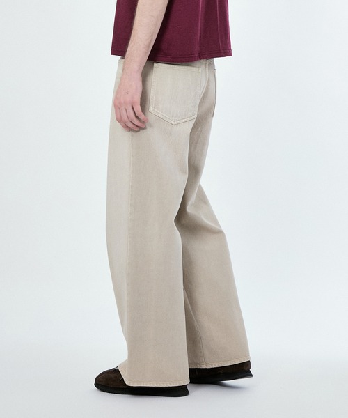 Rらぱんページ M TO R ジーンズ デニム デニムパンツ WRAP BAGGY DENIM