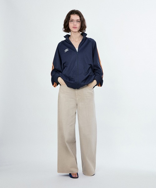 Rらぱんページ M TO R ジーンズ デニム デニムパンツ WRAP BAGGY DENIM