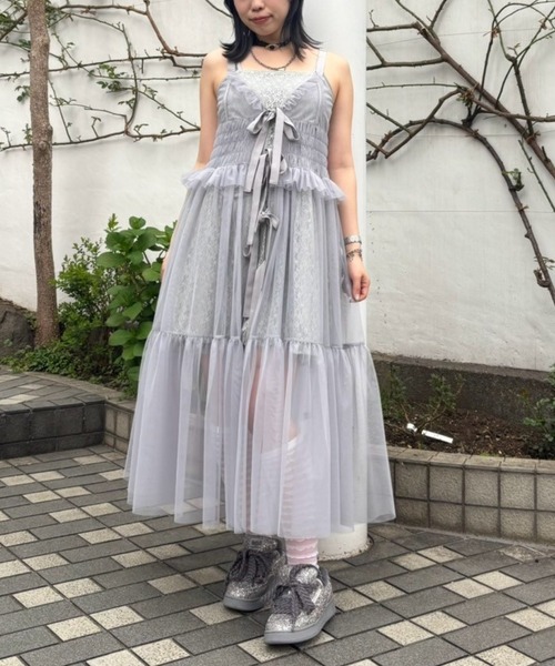 Candy Stripper ワンピース ワンピース TULLE LINGERIE ドレス 【公式