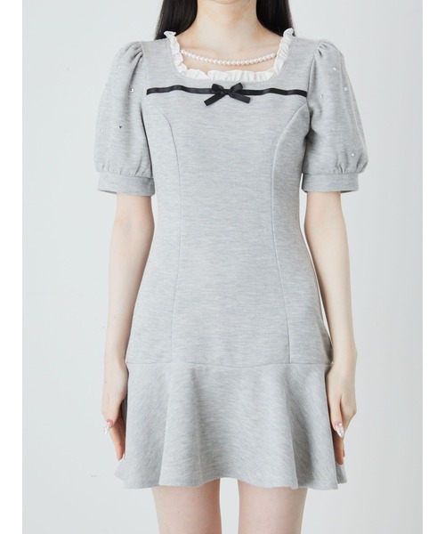 Ank Rouge ワンピース ドーリーリボンカットOP : ZOZOTOWN Yahoo