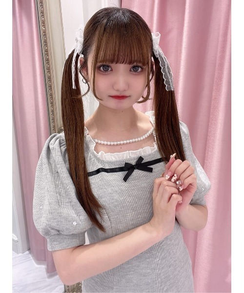 Ank Rouge ワンピース ドーリーリボンカットOP : ZOZOTOWN Yahoo