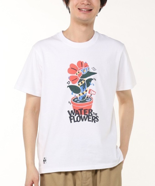 CHUMS（チャムス） tシャツ 半袖Tシャツ フロントプリント 虫よけ CH01