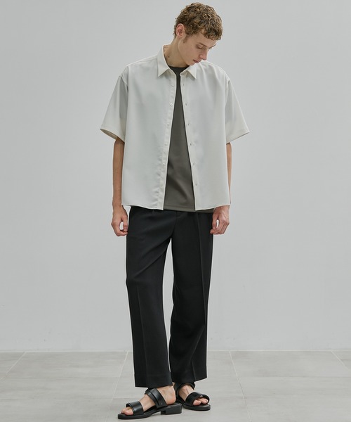 UNITED TOKYO スラックス COLD DRY PLEATS 2タックイージー