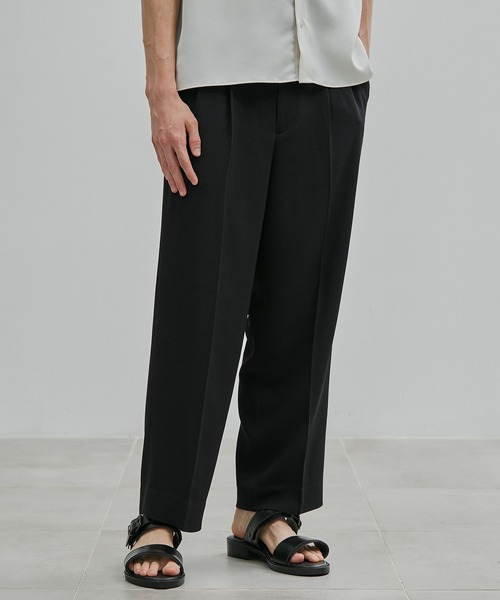 UNITED TOKYO スラックス COLD DRY PLEATS 2タックイージー