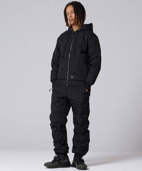 TAION / ダウンジャケット/L/ナイロン/BLK// TAION（タイオン） ダウンジャケット L ブラック メンズ : ZOZOTOWN