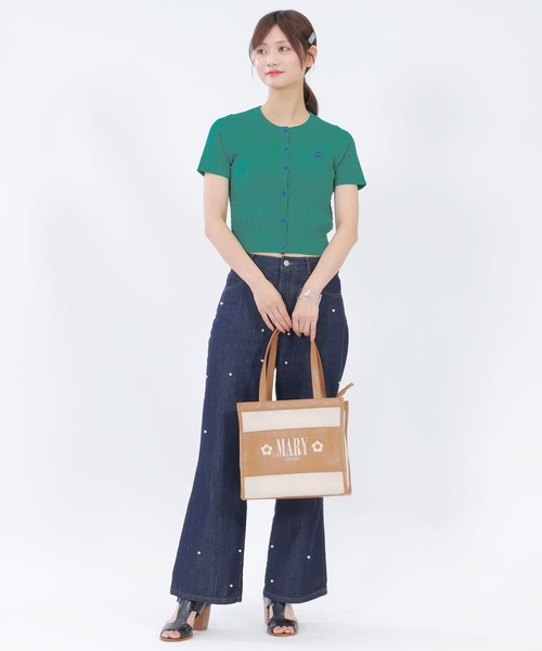 MARY QUANT トートバッグ マリークワント mary quant メッシュ
