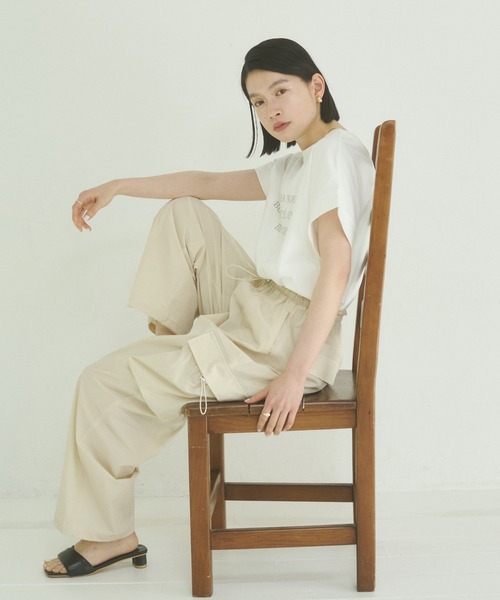 パンツ micora hunch パンツ 「接触冷感」パラシュートパンツ レディース
