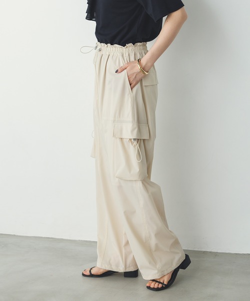 HYODD30パンツ hunch パンツ 「接触冷感」パラシュートパンツ レディース