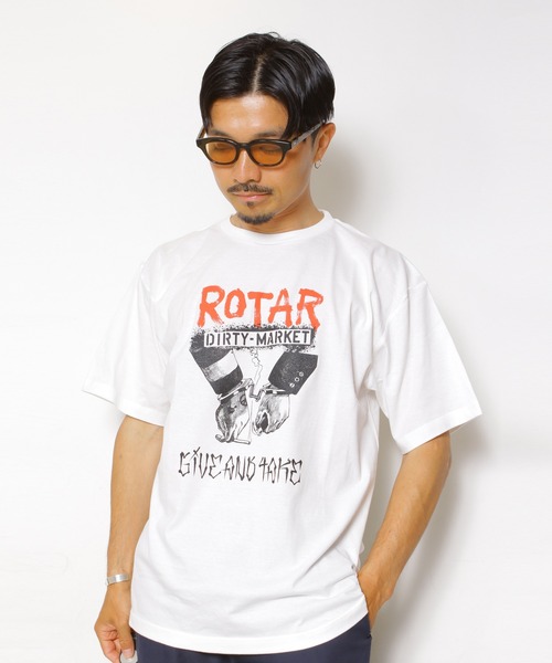 ROTAR tシャツ DIRTY MARKET Tee メンズ レディース : ZOZOTOWN