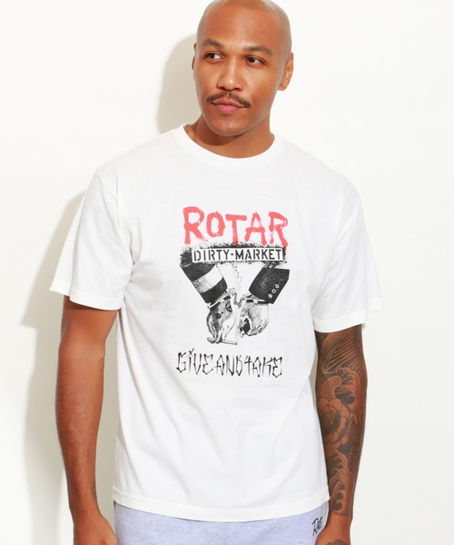リラクゼーショングッズ t ROTAR tシャツ DIRTY MARKET Tee メンズ レディース : ZOZOTOWN