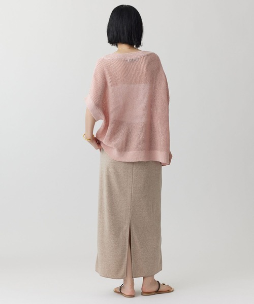 BABYLONE(バビロン) ニット セーター ペーパーフレンチ袖プル BABYLONE(バビロン) ニット セーター ペーパーフレンチ袖プル