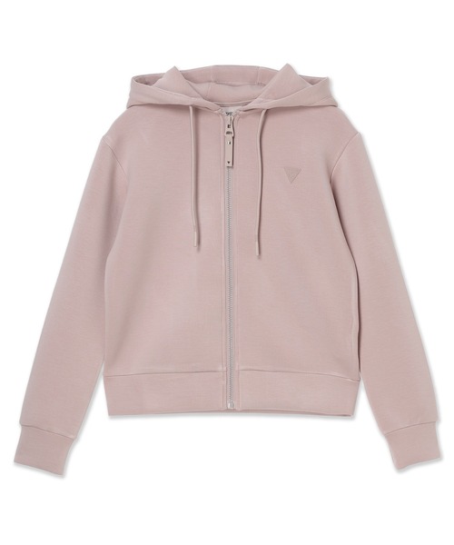 パーカー ALLIE Scuba Hoodie Zip Sweatshirt パーカー レディース レディース
