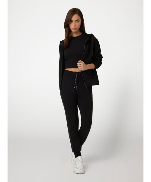 GUESS（ゲス） パーカー ALLIE Scuba Hoodie Zip Sweatshirt パーカー