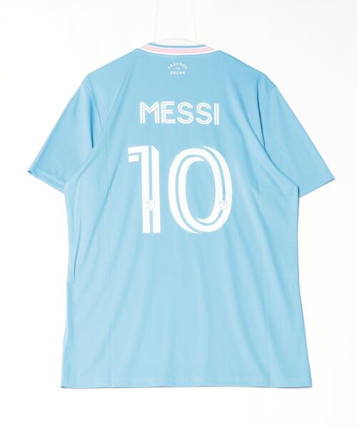 インテル　トレーニングシャツ　サイズM adidas tシャツ インテル・マイアミCF 25/26 サードメッシ