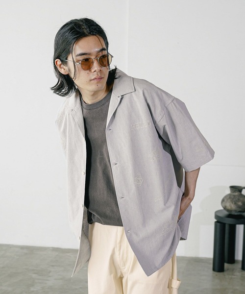 BAYFLOW（ベイフロー） シャツ 「遊び心が可愛い」ラクガキ半袖シャツ